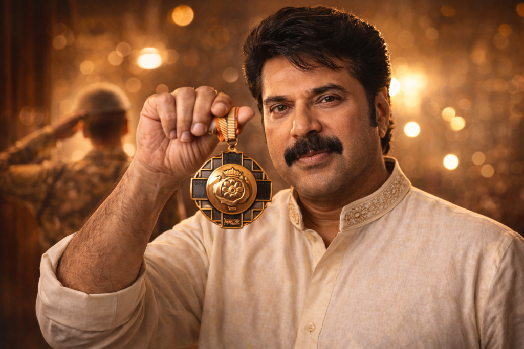 Mammootty Gets Padma Bhushan